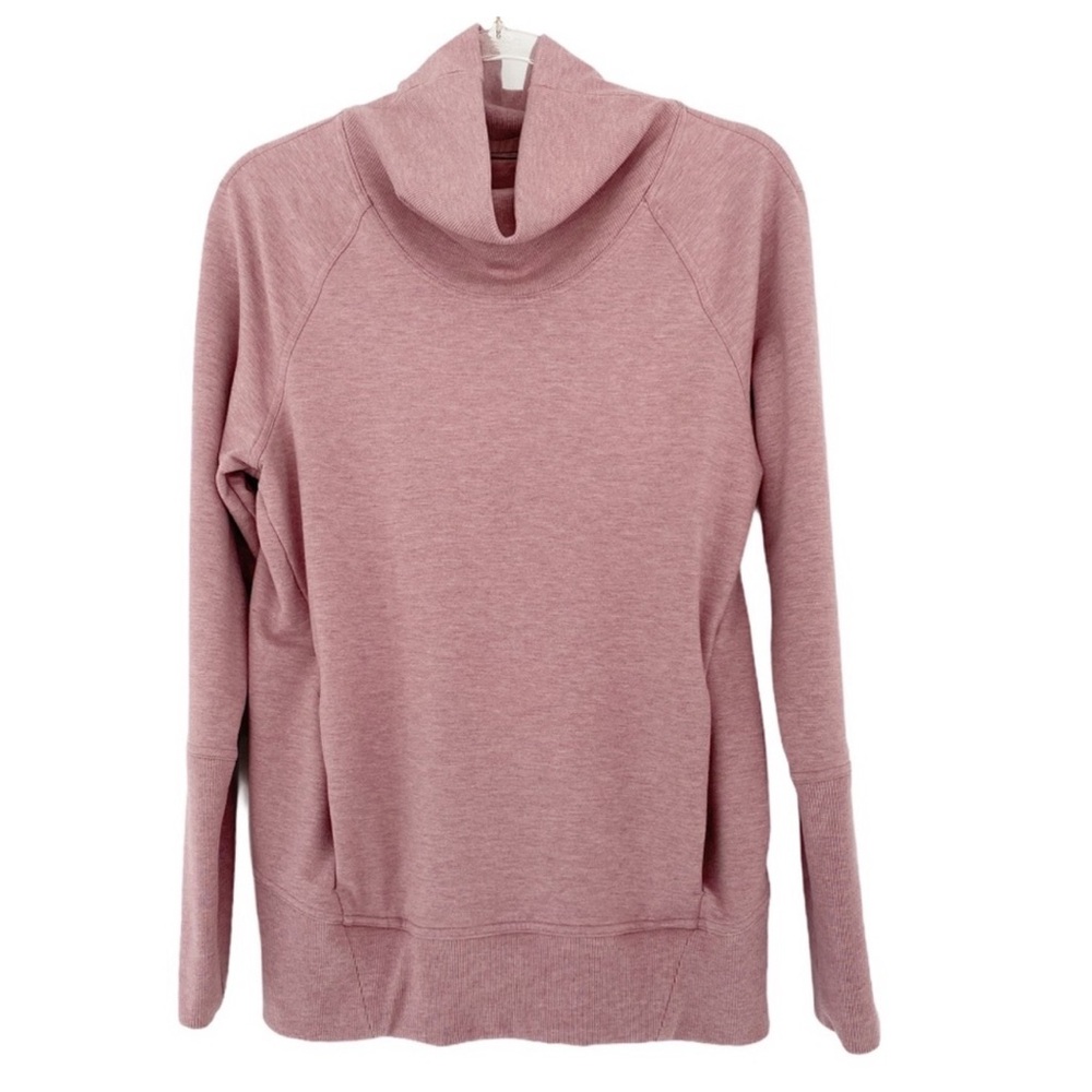 Lululemon high lines pullover in vintage mauve. Size 8.